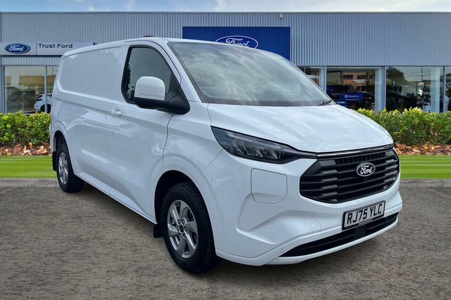Ford Transit Custom 320 Limited L1 Swb Fwd 2.5 Phev 232Ps Low Roo White