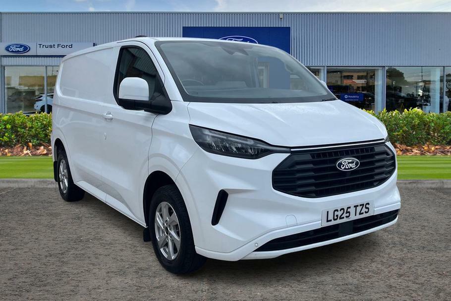 Ford Transit Custom 280 Limited L1 Swb Fwd 2.0 Ecoblue 136Ps Low Roof White