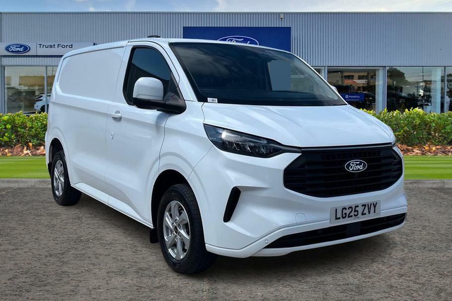 Ford Transit Custom 280 Limited L1 Swb Fwd 2.0 Ecoblue 136Ps Low Roof White