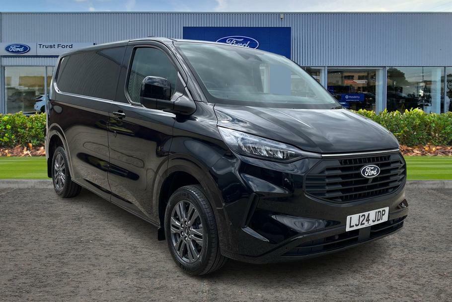 Ford Transit Custom 280 Limited L1 Swb Fwd 2.0 Ecoblue 136Ps Low Roof Black