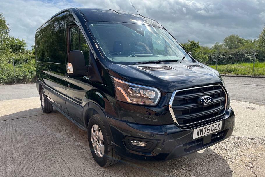Ford Transit Custom 350 Limited L3 H2 Lwb Medium Roof Fwd 2.0 Eco Black