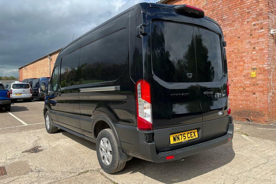 Ford Transit Custom 350 Limited L3 H2 Lwb Medium Roof Fwd 2.0 Eco WN75CEX Black #2