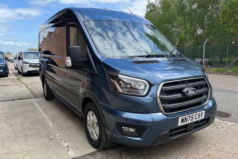 Ford Transit Custom 350 Limited L3 H2 Lwb Medium Roof Fwd 2.0 Eco Blue
