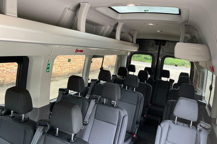 Ford Transit Custom 460 Trend L4 H3 Elwb High Roof 17 Seat Minibus Rwd WV75VNC #4