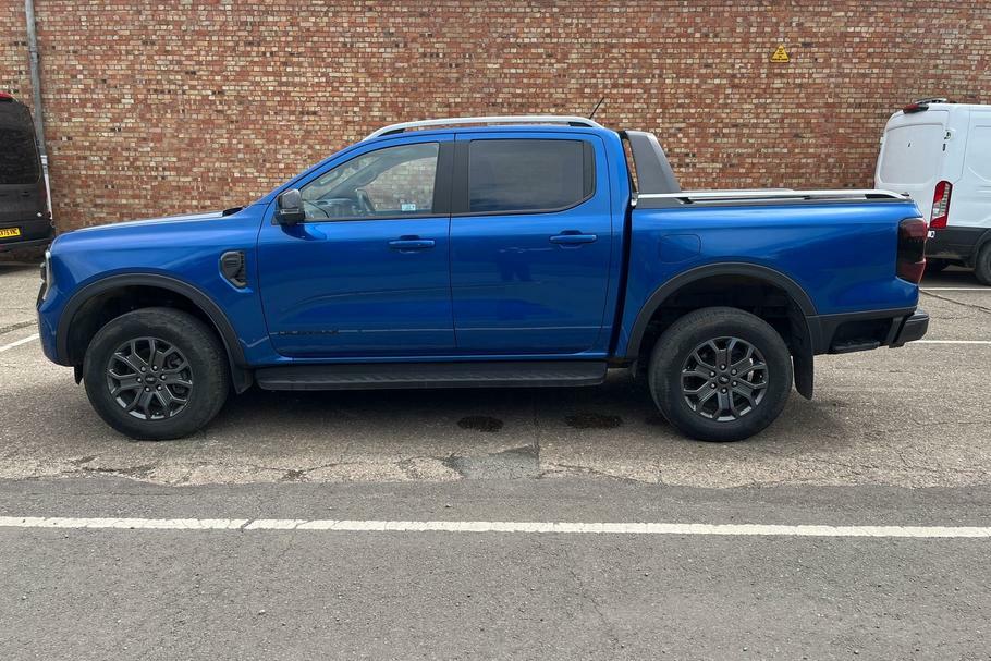 Ford Ranger Wildtrak 2.0 Ecoblue 205Ps 4X4 Double Cab Pic WV75XXF Blue #5