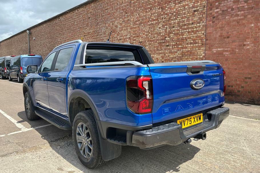Ford Ranger Wildtrak 2.0 Ecoblue 205Ps 4X4 Double Cab Pic WV75XVM Blue #2