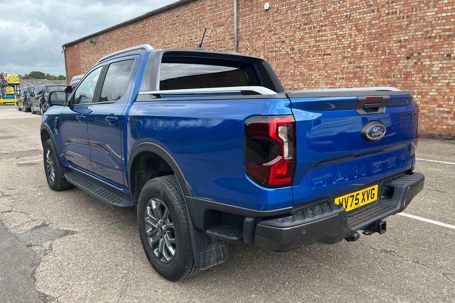 Ford Ranger Wildtrak 2.0 Ecoblue 205Ps 4X4 Double Cab Pic WV75XVG Blue #2