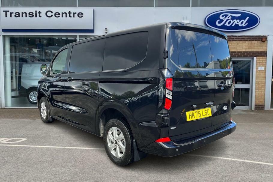 Ford Transit Custom 320 Limited L1 Swb Fwd 2.5 Phev 232Ps Low Roo HK75LSC Black #2
