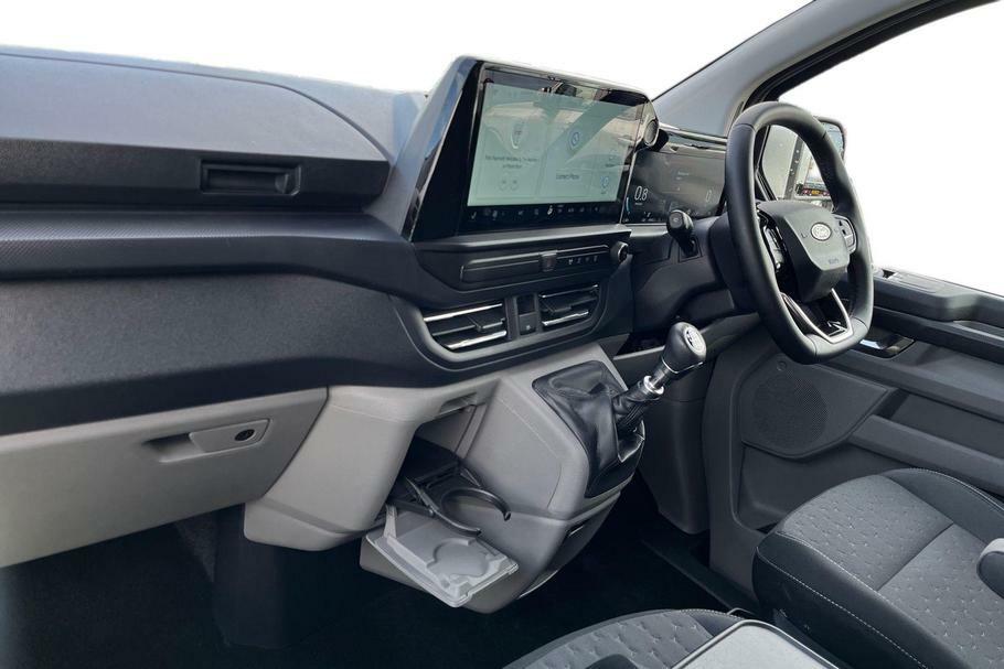 Ford Transit Custom 320 Limited L1 Swb Double Cab In Van Fwd 2.0 Ecobl YS75LUB Silver #3