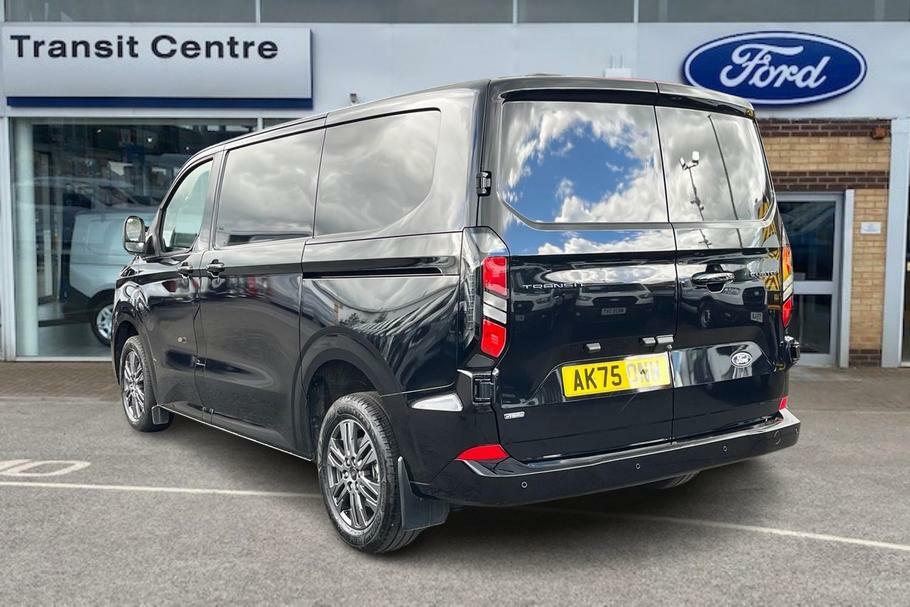 Ford Transit Custom 320 Limited L1 Swb Fwd 2.5 Phev 232Ps Low Roo AK75ONW Black #2