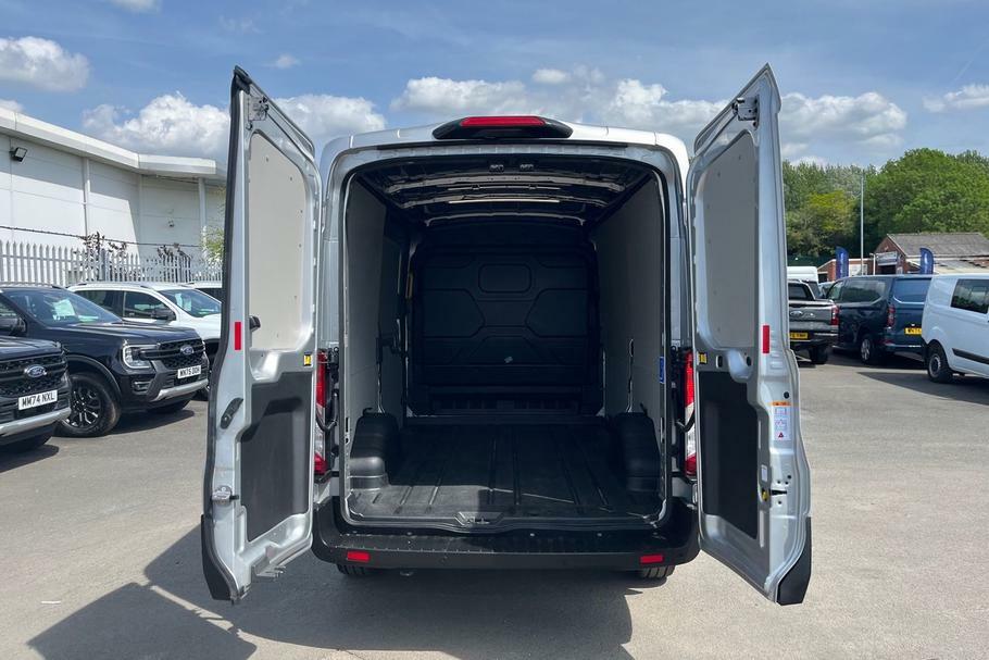 Ford Transit Custom 350 Limited L2 H2 Mwb Medium Roof Fwd 2.0 Eco WN75NMJ Silver #5