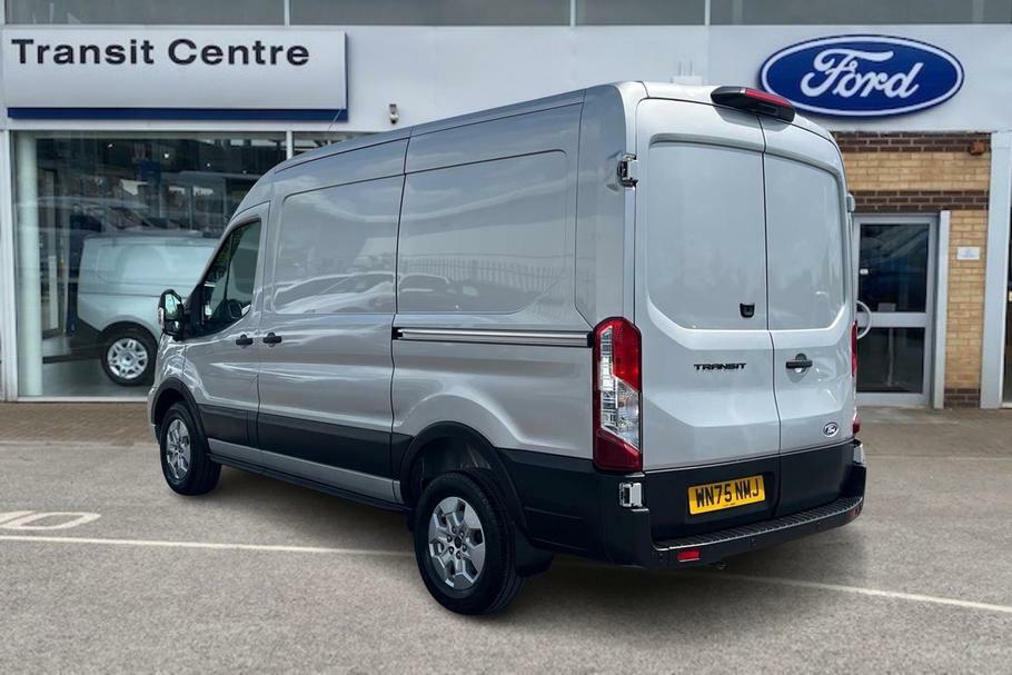 Ford Transit Custom 350 Limited L2 H2 Mwb Medium Roof Fwd 2.0 Eco WN75NMJ Silver #2