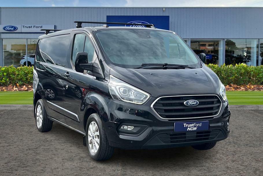 Ford Transit Custom 300 Limited L1 Swb Fwd 2.0 Ecoblue 130Ps Low Roof Black