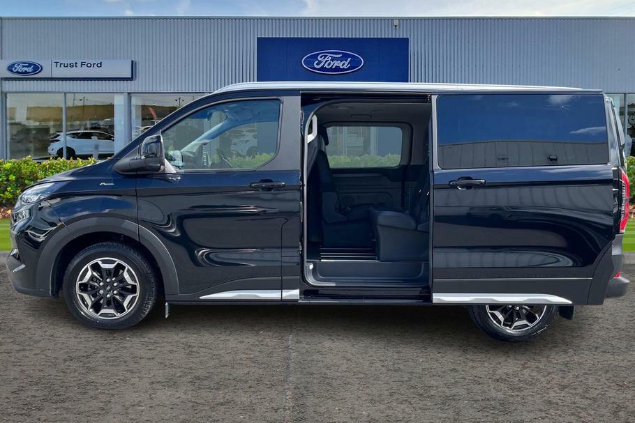 Ford Tourneo Custom 320 Active L1 Swb 8 Seat Minibus Fwd 2.0 Ecob Black #4