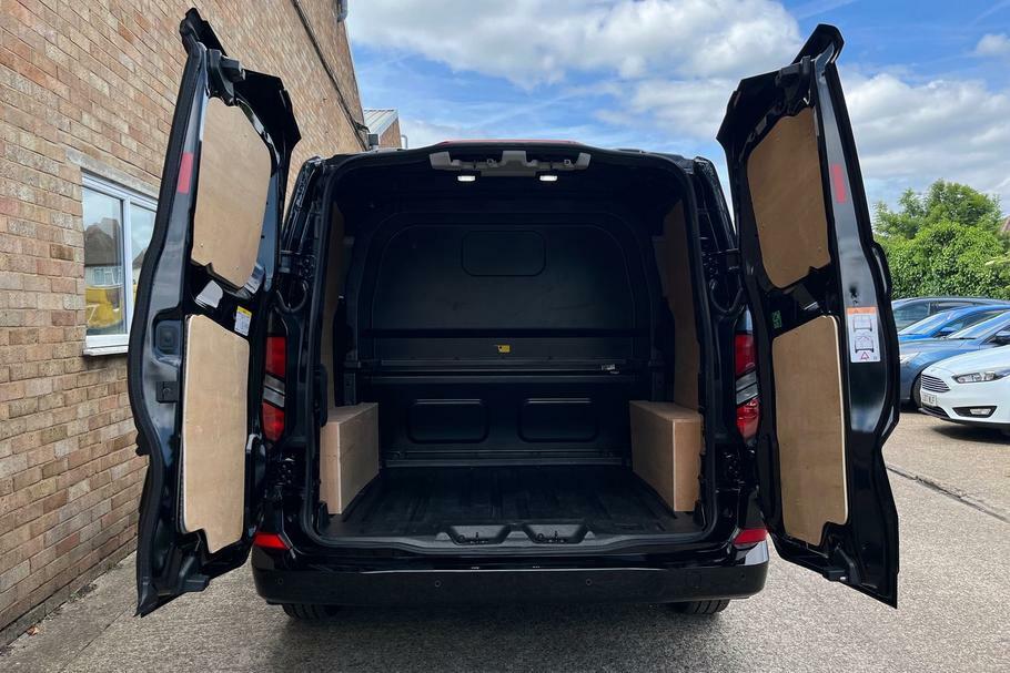 Ford Transit Custom 320 Limited L1 Swb Double Cab In Van Fwd 2.0 Ecobl WR75UYZ Black #6