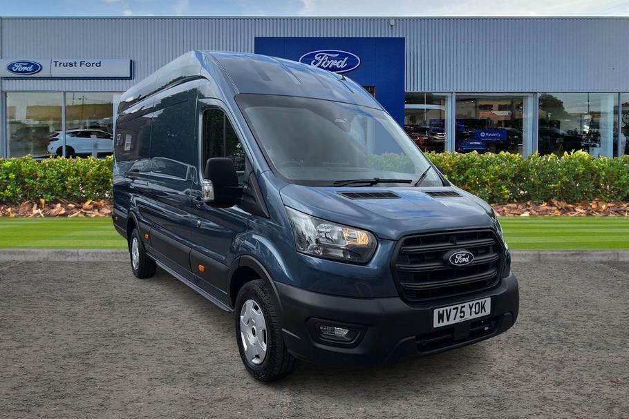 Ford Transit Custom 350 Trend L4 H3 Elwb High Roof Rwd 2.0 Ecoblue 165 Blue
