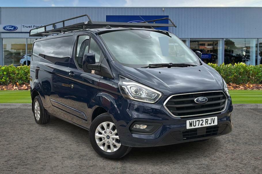 Ford Transit Custom 300 Limited L2 Lwb Fwd 2.0 Ecoblue 130Ps Low Roof Blue
