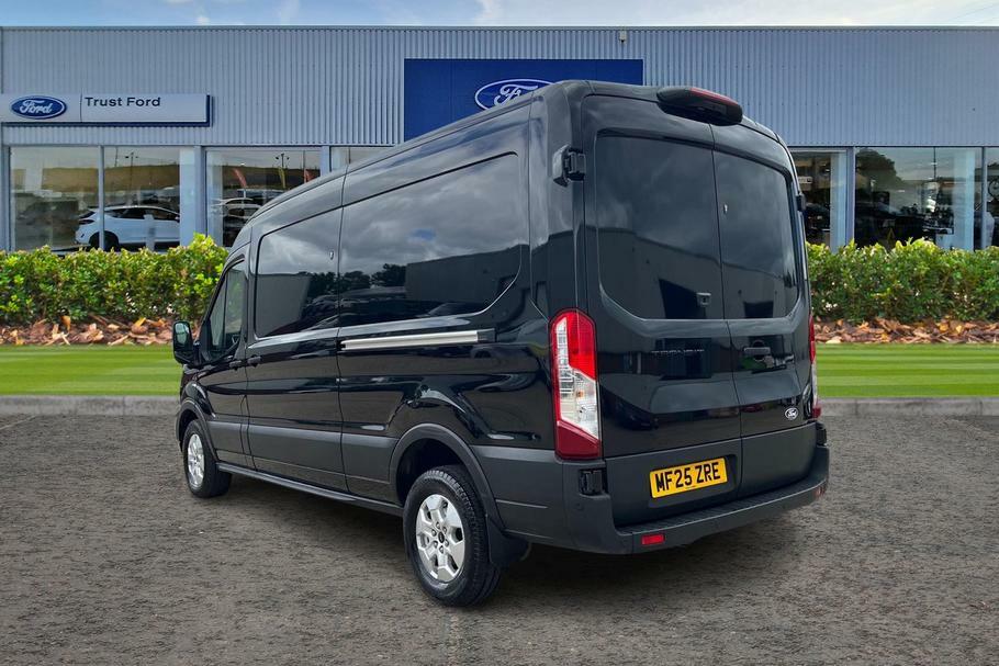 Ford Transit Custom 350 Limited L3 H2 Lwb Medium Roof Fwd 2.0 Eco MF25ZRE Black #2