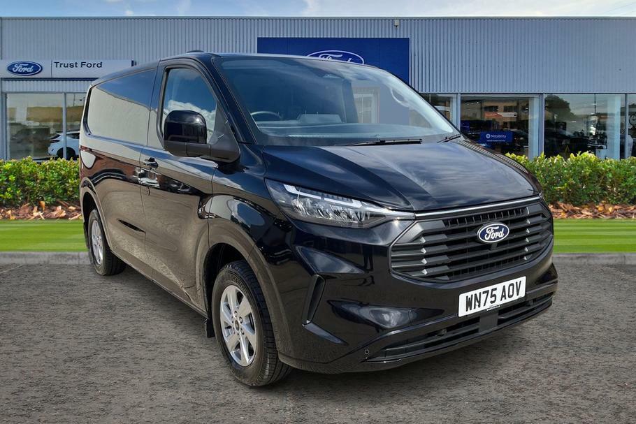 Ford Transit Custom 280 Limited L1 Swb Fwd 2.0 Ecoblue 136Ps Low Black
