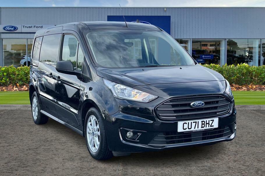 Ford Transit Connect 230 Trend L2 Lwb Double Cab In Van 1.5 Ecoblu Black