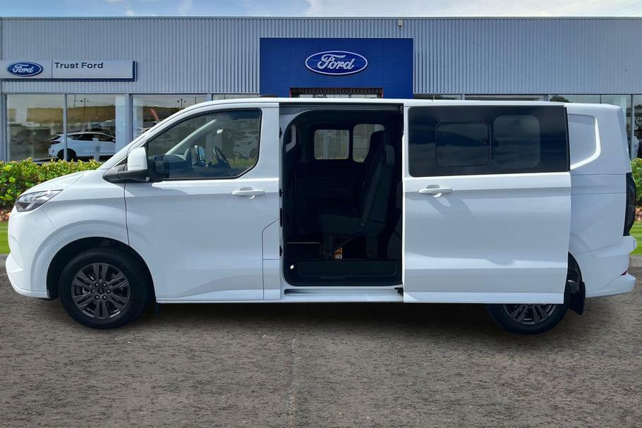 Ford Transit Custom 320 Limited L2 Lwb Double Cab In Van Fwd 2.5 XRZ5966 White #5