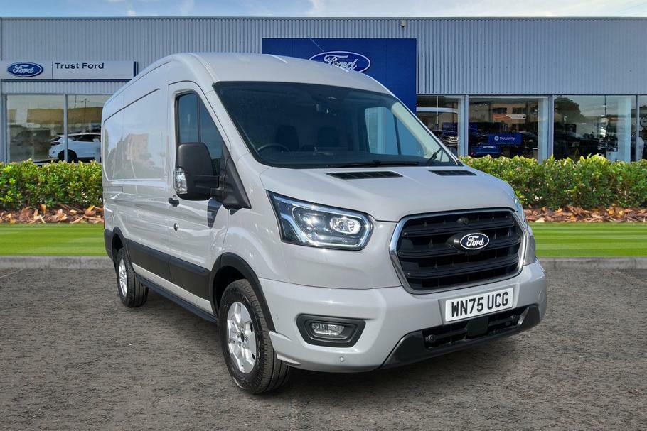 Ford Transit Custom 350 Limited L2 H2 Mwb Medium Roof Fwd 2.0 Eco Grey