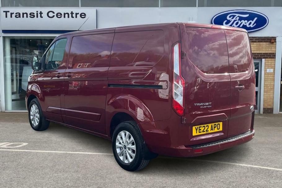 Ford Transit Custom 280 Limited L1 Swb Fwd 2.0 Ecoblue 130Ps YE22APO Red #2