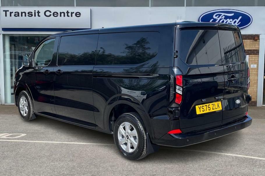 Ford Transit Custom 280 Limited L2 Lwb Fwd 2.0 Ecoblue 136Ps YS75ZLK Black #2