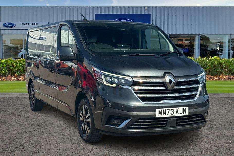 Renault Trafic Lwb Ll30 Blue Dci 150 Extra Sport Grey