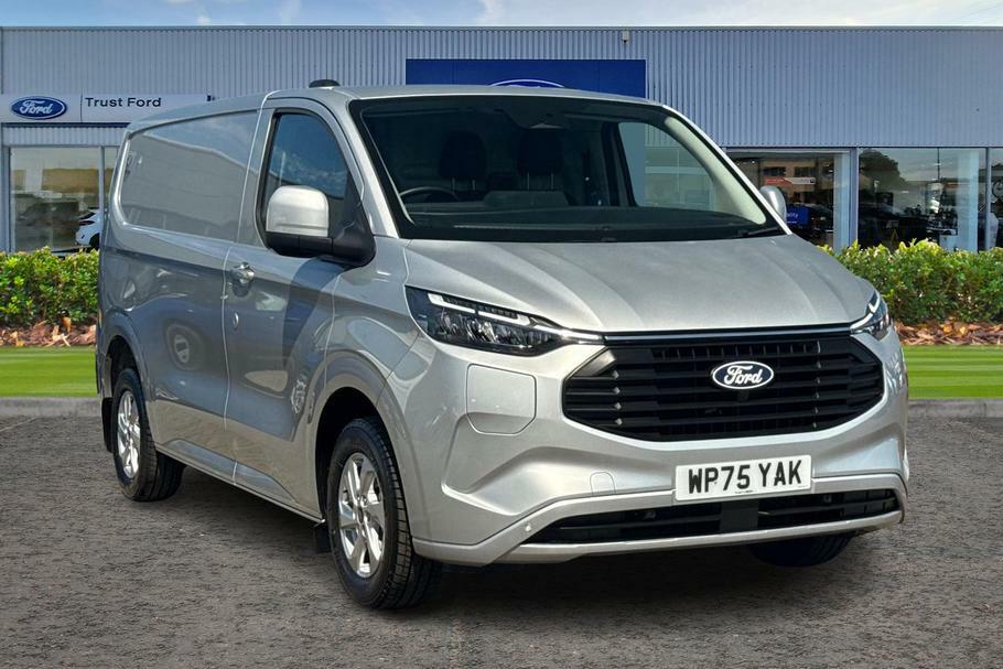 Ford Transit Custom 320 Limited L1 Swb Fwd 2.5 Phev 232Ps Low Roo Silver