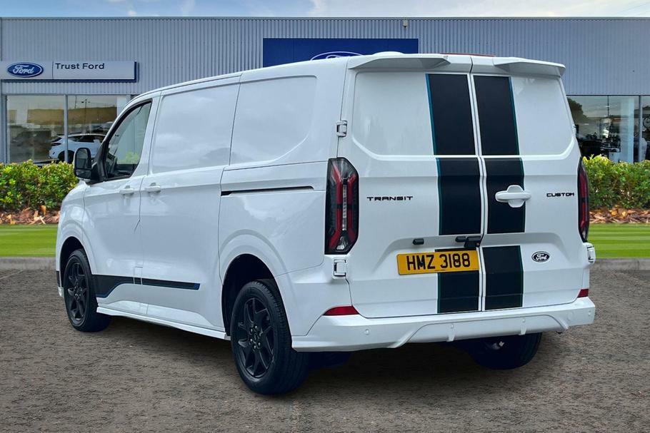 Ford Transit Custom 300 Sport L1 Swb Fwd 2.0 Ecoblue 170Ps Low Ro HMZ3188 White #2