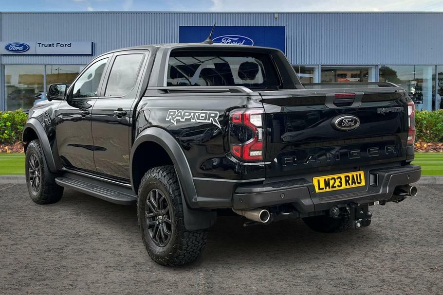 Ford Ranger Raptor 3.0 Ecoboost V6 292Ps 4X4 Double Cab P LM23RAU Black #2