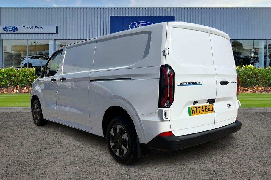 Ford Transit Custom 320 Trend L2 Lwb Rwd 100Kw 65Kwh Low Roof HT74EEJ White #2