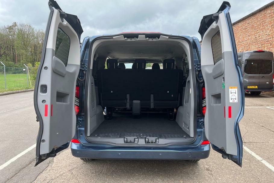 Ford Transit Custom 340 Limited L2 Lwb 9 Seat Kombi Fwd 2.5 Phev WR75ZBV Blue #6