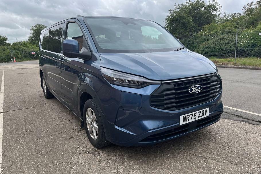 Ford Transit Custom 340 Limited L2 Lwb 9 Seat Kombi Fwd 2.5 Phev Blue