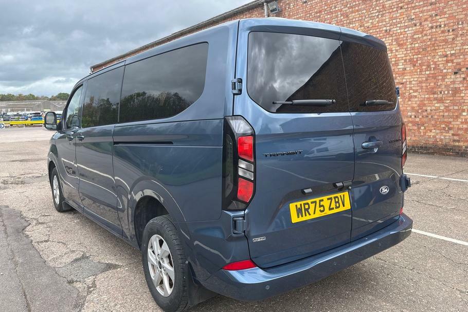 Ford Transit Custom 340 Limited L2 Lwb 9 Seat Kombi Fwd 2.5 Phev WR75ZBV Blue #2