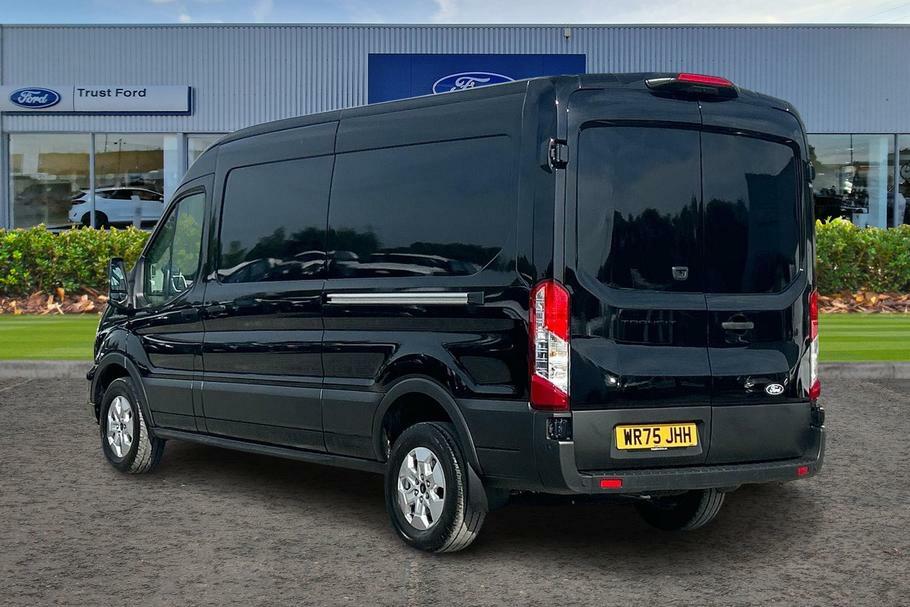 Ford Transit Custom 350 Limited L3 H2 Lwb Medium Roof Fwd 2.0 Ecoblue WR75JHH Black #2