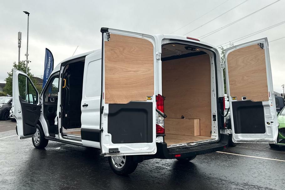 Ford Transit Custom 350 Trend L3 H2 Lwb Medium Roof Fwd 2.0 Ecoblue 13 SC24RHK White #6