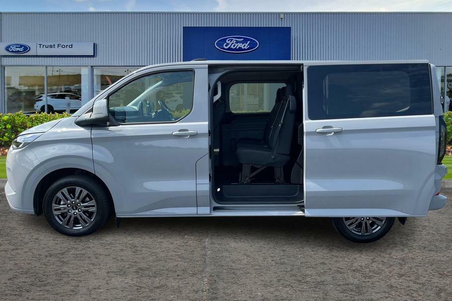 Ford Transit Custom 320 Limited L1 Swb Double Cab In Van Fwd 2.5 XRZ5111 Grey #4