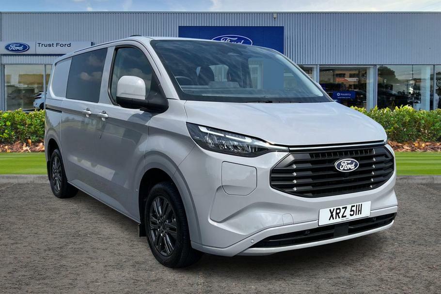 Ford Transit Custom 320 Limited L1 Swb Double Cab In Van Fwd 2.5 Grey
