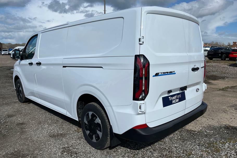 Ford Transit Custom 320 Trend L2 Lwb Rwd 100Kw 65Kwh Low Roof HT74ELU White #2
