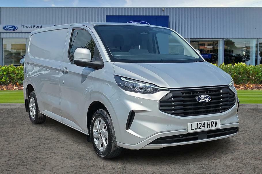 Ford Transit Custom 280 Limited L1 Swb Fwd 2.0 Ecoblue 136Ps Low Roof Silver