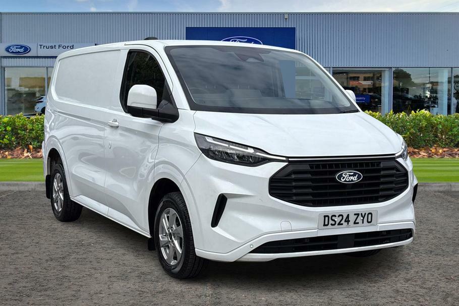 Ford Transit Custom 300 Limited L1 Swb Fwd 2.0 Ecoblue 136Ps Low Roof White