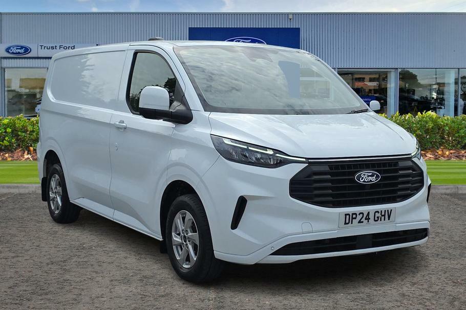 Ford Transit Custom 300 Limited L1 Swb Fwd 2.0 Ecoblue 136Ps Low Roof White