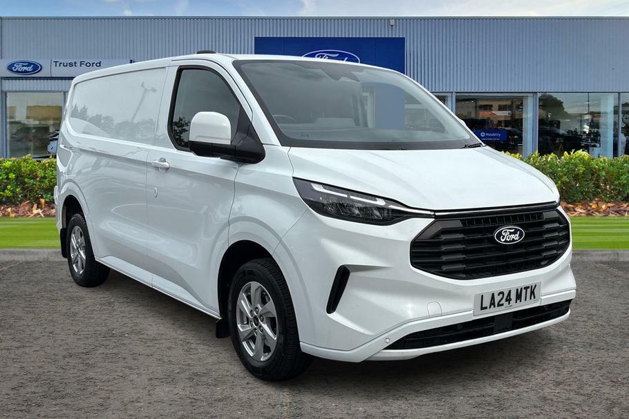 Ford Transit Custom 300 Limited L1 Swb Fwd 2.0 Ecoblue 136Ps Low Roof White