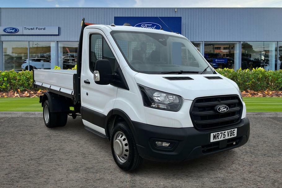Ford Transit Custom 350 Leader L2 Mwb Single Cab Tipper Rwd 2.0 Ecoblu White