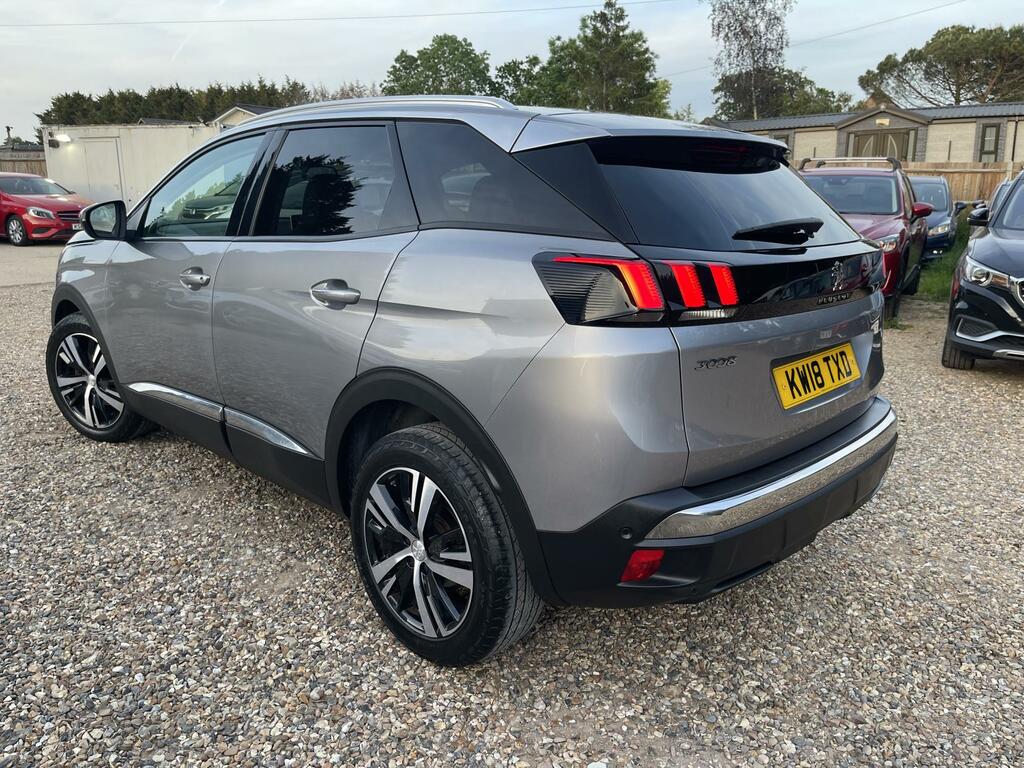 Peugeot 3008 1.2 Puretech Allure Suv Euro 6 KW18TXD Grey #5