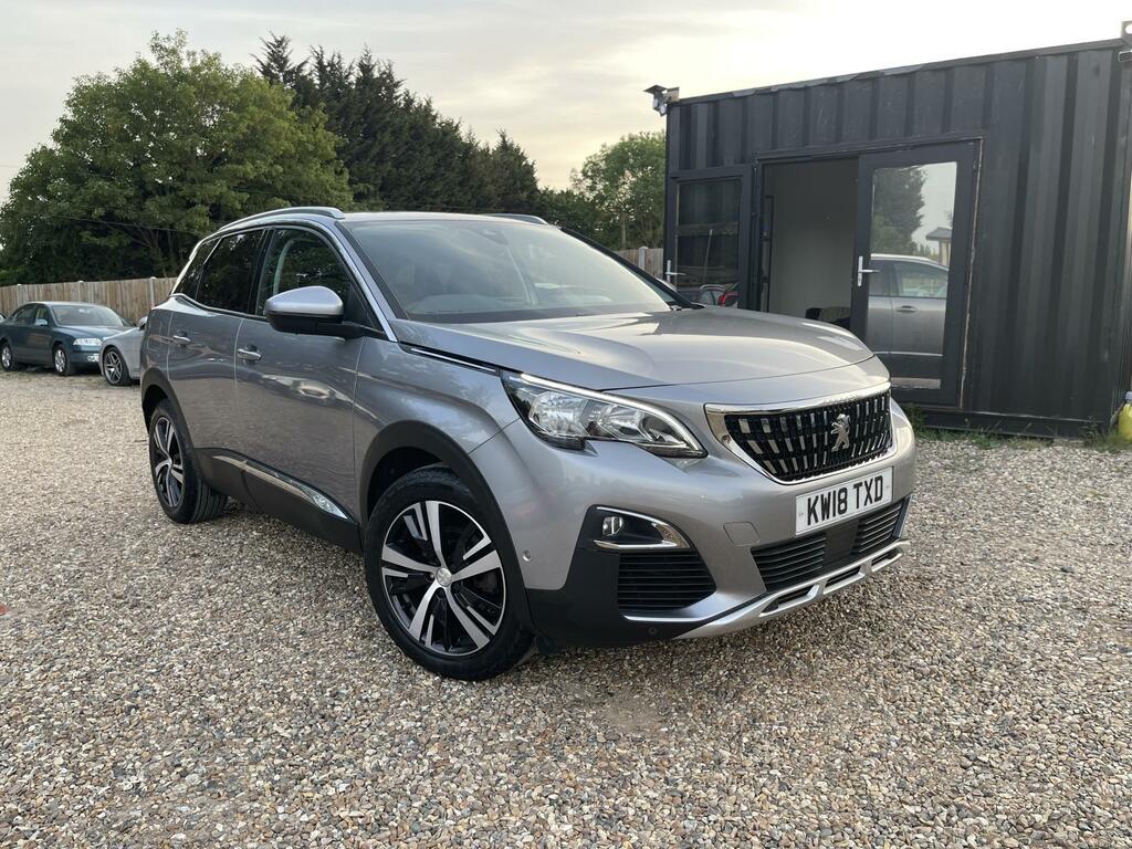 Peugeot 3008 1.2 Puretech Allure Suv Euro 6 KW18TXD Grey #6