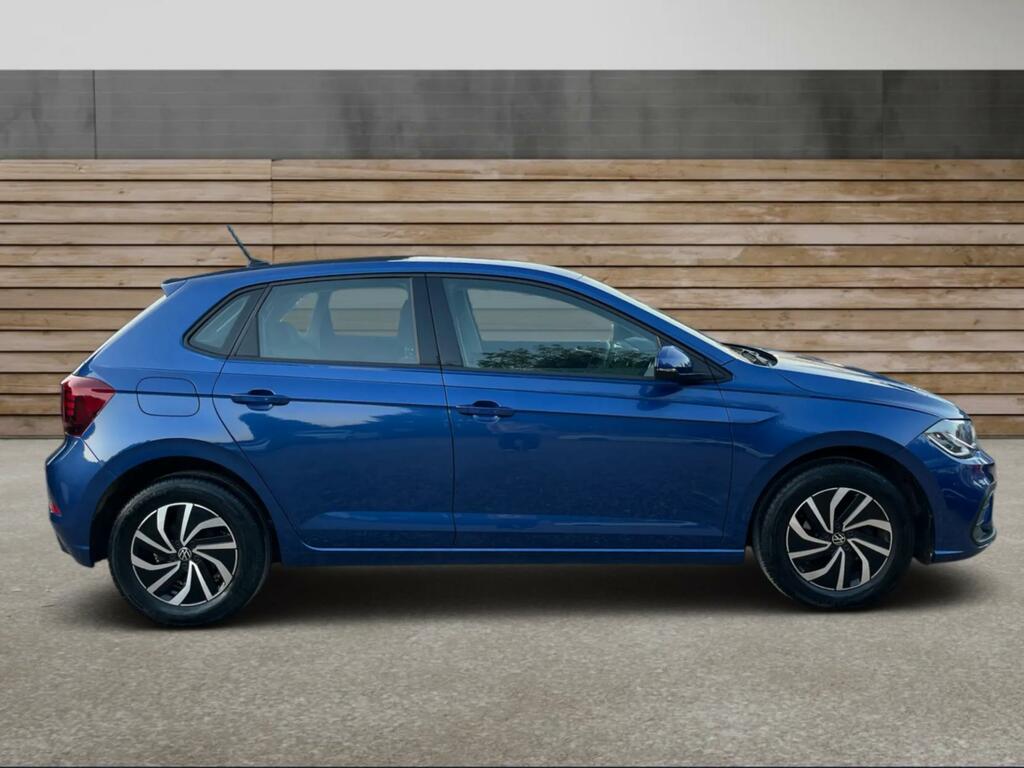 Volkswagen Polo 1.0 Tsi Life Hatchback Euro 6 S WK22VKC Blue #2
