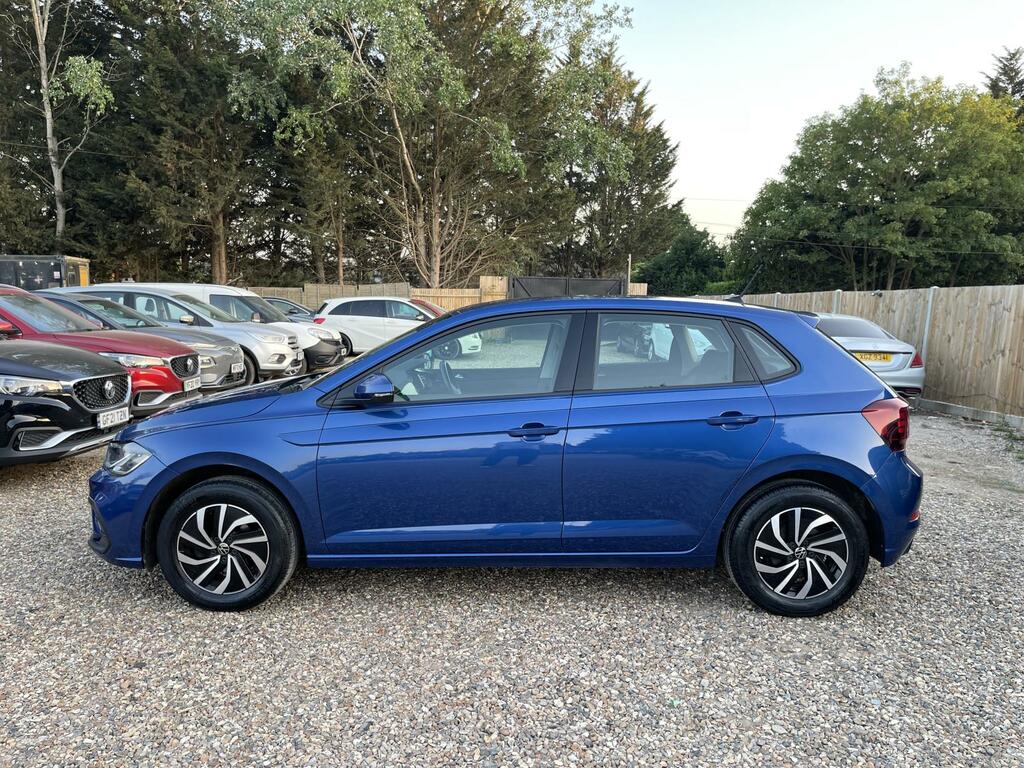 Volkswagen Polo 1.0 Tsi Life Hatchback Euro 6 S WK22VKC Blue #4